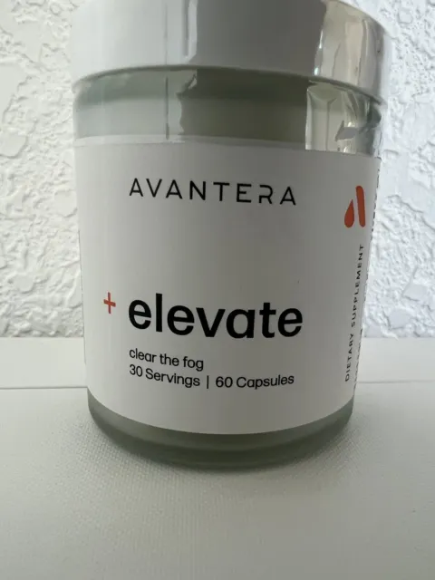 Avantera Elevate , Helps ADHD Clear the Fog Supplement, 60 Capsules EXP- 09/2025