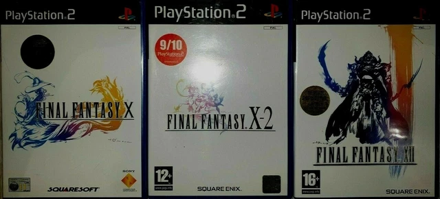 FINAL FANTASY X, FINAL FANTASY X2 & FINAL FANTASY XII for PLAYSTATION 2