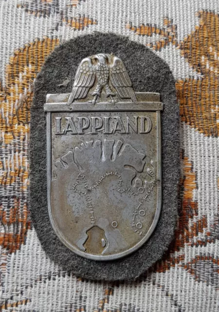 Ww2 GERMAN Badge lappland cloth patch