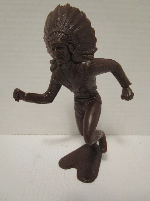 Gros Lot De Figurines Indiens, Cowboys – Espagne – Années 1940 – Plastique – Avec Accessoires