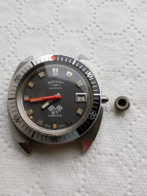 MENS ROTARY GT Monza Swiss Automatic Sapphire Aquaspeed Watch 100m 299.95 PicClick UK