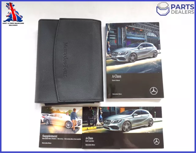 Genuine Mercedes-Benz A-Class W176 2015-2018 Owners Manual Handbook Pack