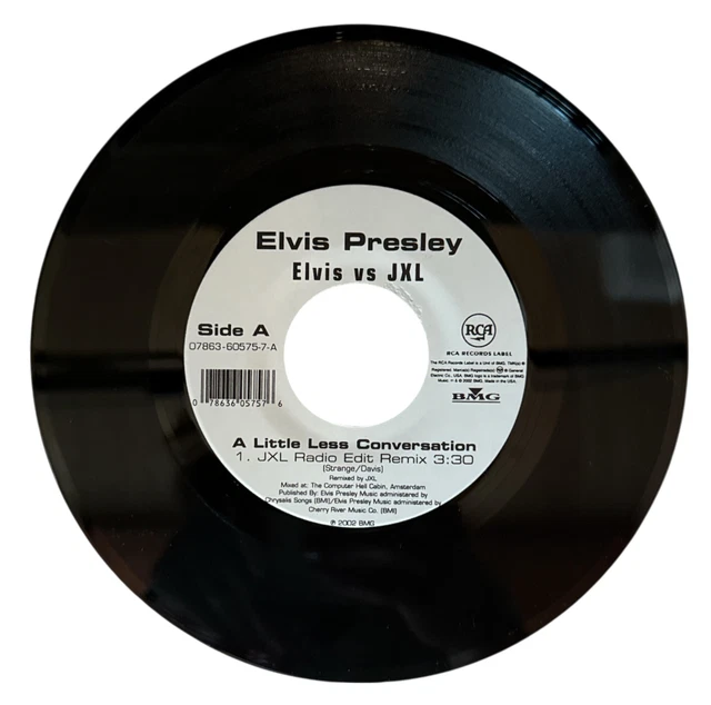 Elvis Presley Vs JXL - A Little Less～☆7″