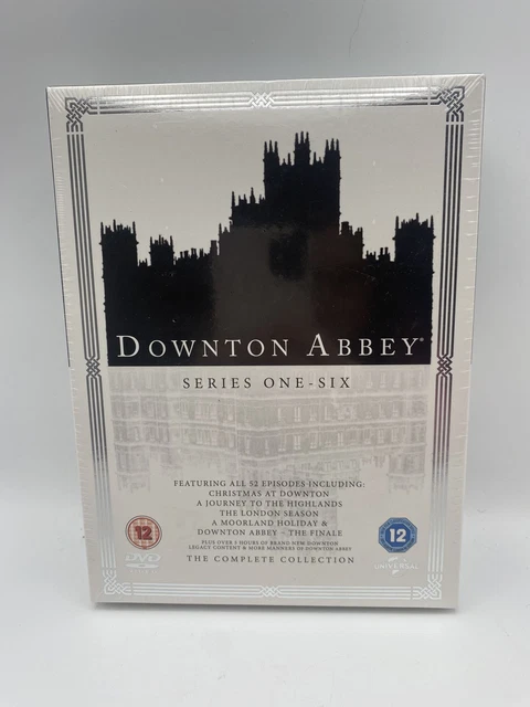 DOWNTON ABBEY 1-6 The Complete Series DVD Box Set NEW SEALED Uk region ...