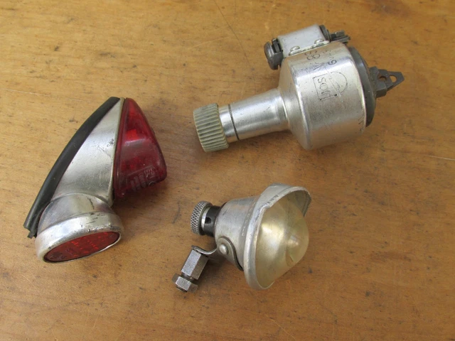 PHARE DYNAMO RANDONNEUR Soubitez . NOS. vélo ancien vintage bike headlight EUR 45,00 - FR