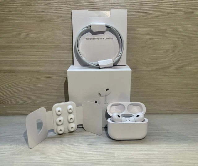 AIRPODS PRO 2ND Gen with Charging Case white £65.00 PicClick UK