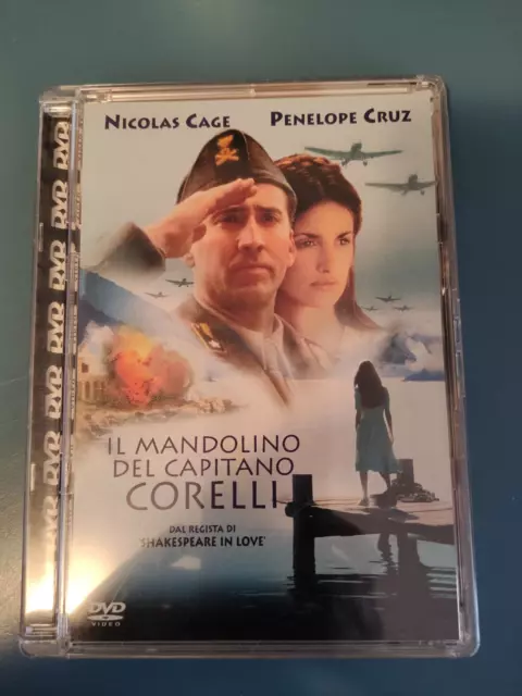 Dvd Super Jewel Box Il Mandolino Del Capitano Corelli N.cage P.cruz☆