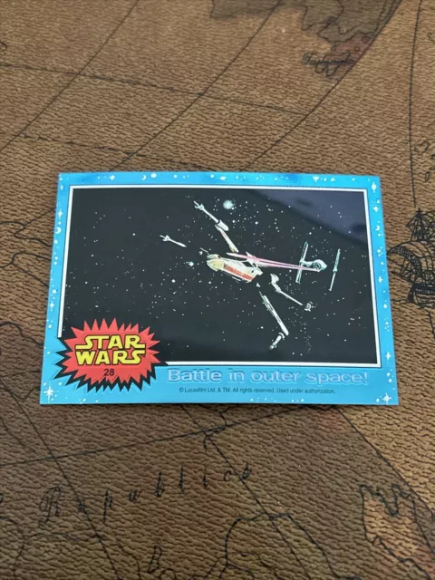 1999 Star Wars Chrome Archives #28 Battle In Outer Space ￼