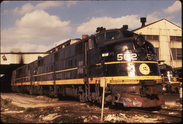 SCL Seaboard Coast Line 502 duplicate slide