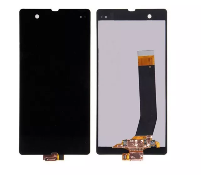 New High Quality LCD With Digitiser For Sony Xperia-Z L36H Black FREE UK P+P