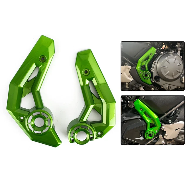 Piastra Allargata Per Cavalletto Laterale MOWOK In Alluminio Anodizzato, Per Z650, Ninja 650 E Z650RS (2017-2025), Verde