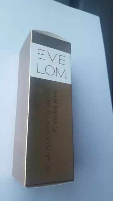 EVE LOM Sheer Radiance Foundation SPF 20 AMBER 10 Oil-Free flawless coverage