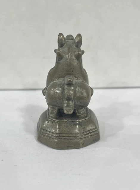 Vintage Dragon Rooster Duck Asia Antique Opium Weight  Bronze China 5.8 OZ 4