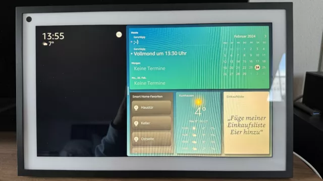 Echo Show 15 | 15,6-Zoll-Smart-Display in Full HD, Alexa und Fire TV