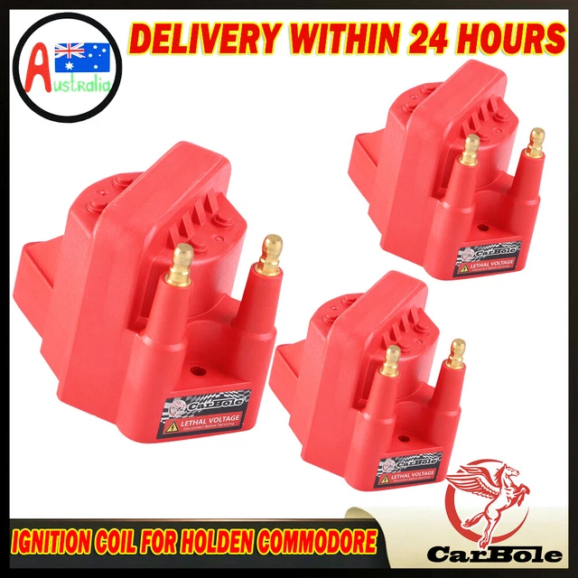 3x Ignition Coil for Holden Commodore Crewman VN VP VR VS VT VX VU WH VK VY 3.8L