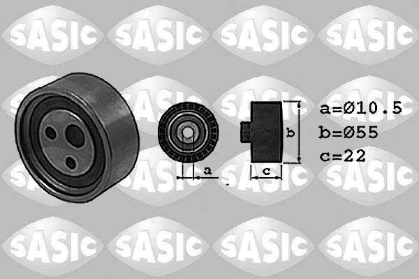 SASIC Galet tendeur de courroie de distribution Poulie-tendeur 1704001 22mm 55mm