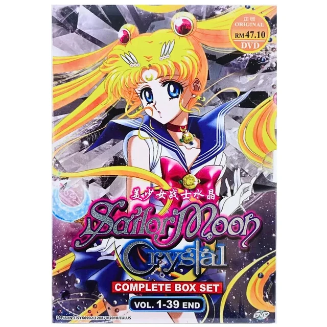 DVD SAILORMOON CRYSTAL Complete Box Set Vol.1-39 EUR 52,83