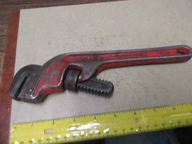 Rigid 10" Offset Adjustable Pipe Wrench # E10 2