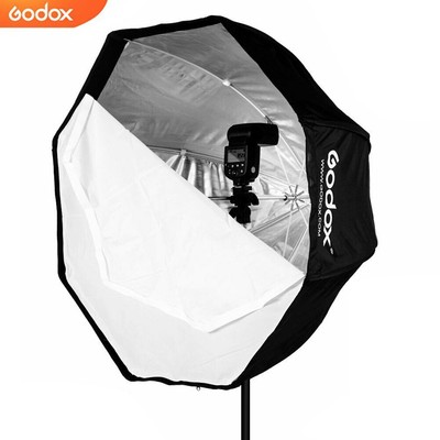 Godox 80cm Ottagono Ombrello Softbox Bowens flash supporto Treppiede Set 