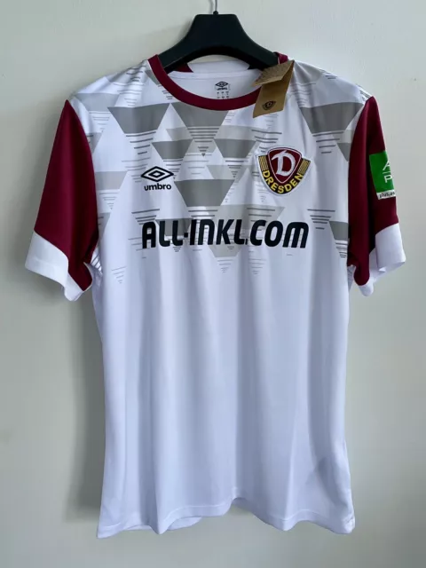 Dynamo Dresden (Germany) 2021/2022 Umbro Third Football Shirt - Adult Large BNWT