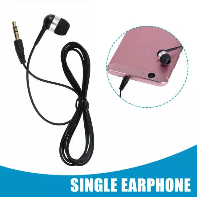 In-Ear-Stereo Single-sided Mono 3.5mm Earbud Earphone Headset Headphone Earpiece