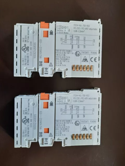 変革のパワーを授ける・願望成就 750-652 WAGO RS-232/485 interface module 通販 