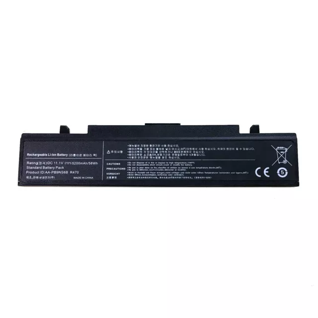 Battery for Samsung NP350V5C-S01FR NP300V5A-S02HR NP300V5A-S01UK NP-300V 2