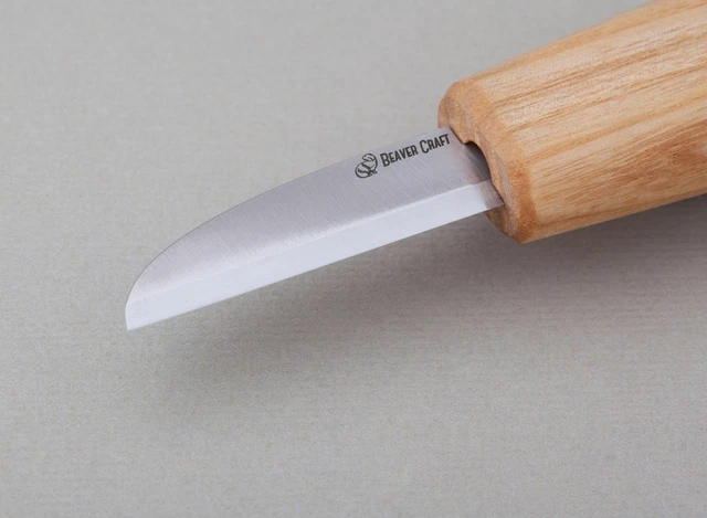 Set D'Outils De Sculpture Sur Bois BeaverCraft - Couteaux Et Outils De Détail - Cendre Et Acier Carbone - Neuf