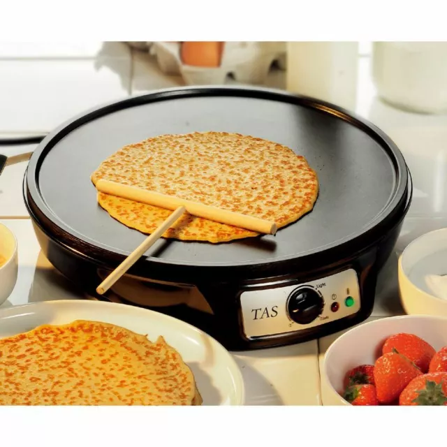 Elektrischer Crepe-Maker Crepespfanne Wrapmaker Crepes Pfannkuchen Eierkuchen