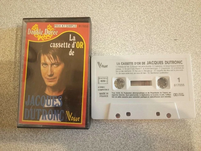 K7 Audio : La Cassette d'Or de Jacques Dutronc | Très bon état