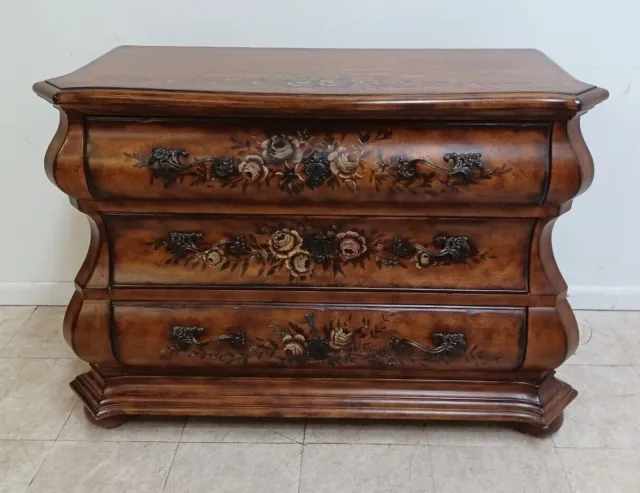 Ethan Allen Legacy French Country Bombay Server Console Dresser Paint Decorated