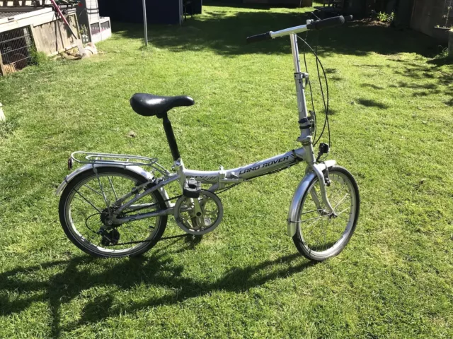 land rover city lite folding bike