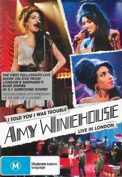 I TOLD YOU I Was Trouble - Amy Winehouse DVD, Ex-Video Store