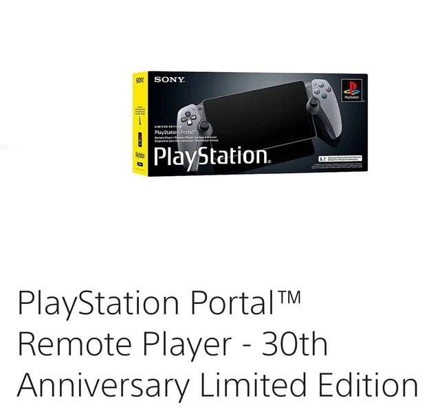 PlayStation Portal Édition Limitée 30th Anniversary - Pour PS5, Neuf Sous Blister