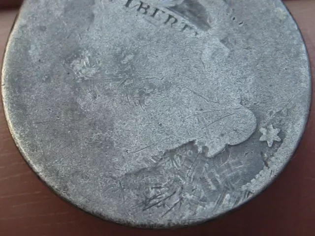 1836? Capped Bust Silver Dime 10 Cent Piece