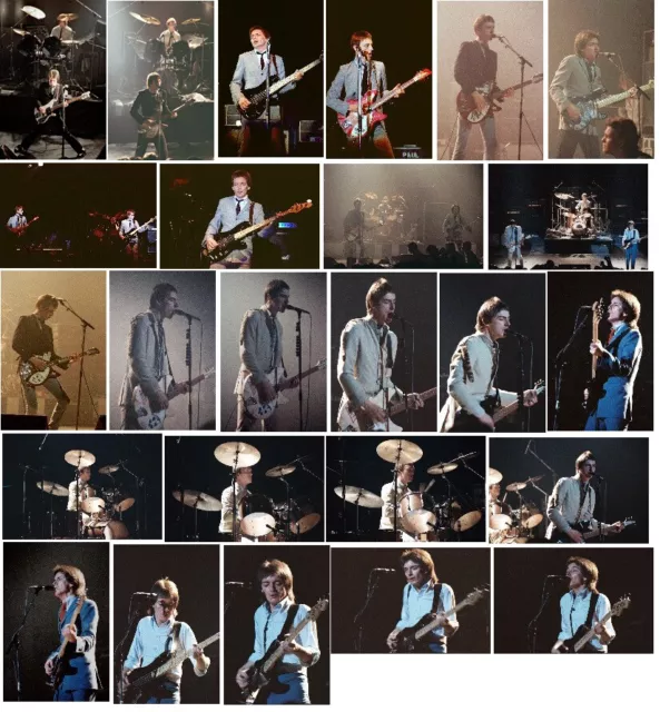 25 Jam colour concert photos Birmingham 1977/1979, Coventry & Reading 1978