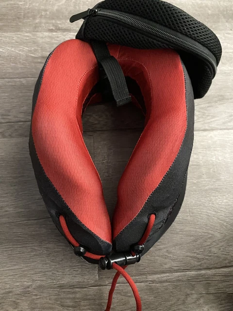 Cabeau Evolution Cool Travel Pillow- Red- Travel Case Included