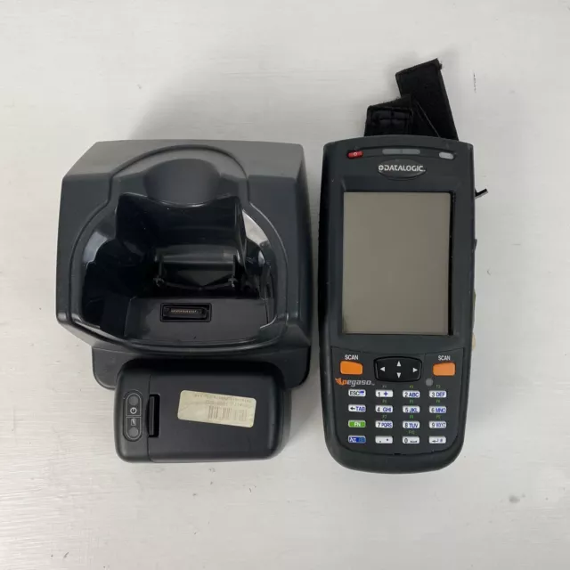 Datalogic Pegaso 950401004 Mobile Barcode Scanner With Single Dock For Parts
