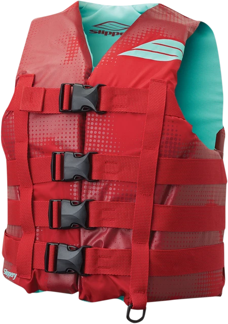 Gilet flottaison Dual Mixte Slippery Vest CE Hydro Rouge