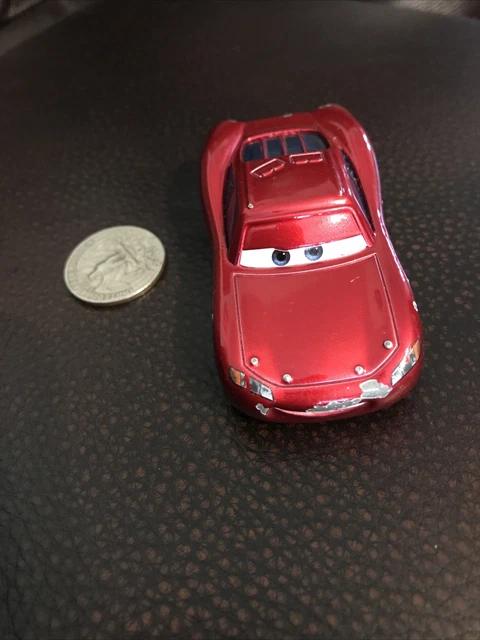 DISNEY PIXAR CARS Cruisin' Lightning McQueen Mattel Die Cast Metal Toy ...