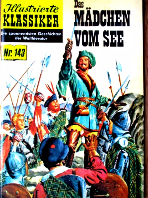 Illustrierte Klassiker -Softcover  Nr. 143 " Das MÄDCHEN vom SEE  "  Hethke ND