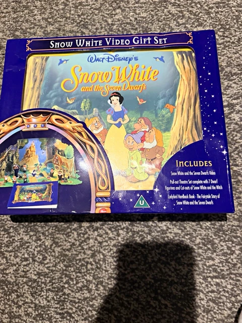 WALT DISNEY SNOW White and the Seven Dwarfs VHS Gift Set Special Edition PAL £26.70 - PicClick UK