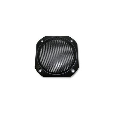 Lot/kit de fixation 4 pattes/supports accessoire d'enceintes/boîtier caisson/subwoofer C55276 4 vis pour grille de haut-parleurs pour voiture auto couleur noir AERZETIX 