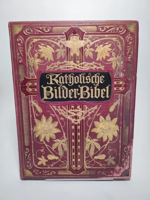 Katholische Bilder-Bibel des Alten und Neuen Testamentes. [Biblia]Franz Albert u