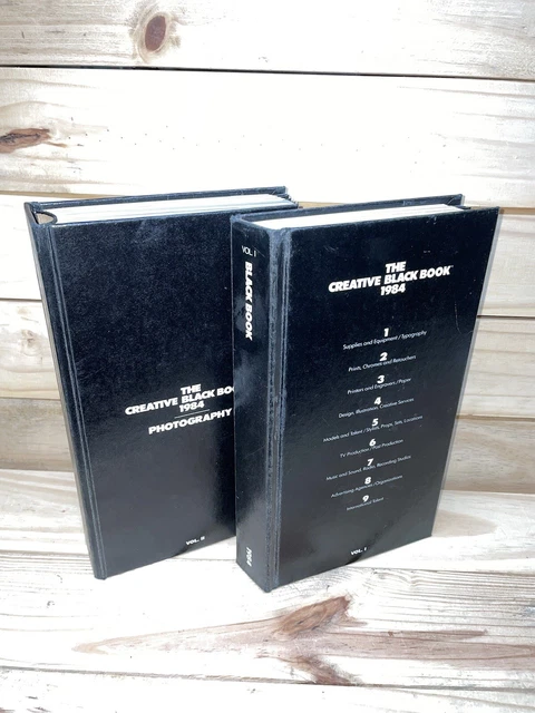THE CREATIVE BLACK Book The Creative Black Book 1988