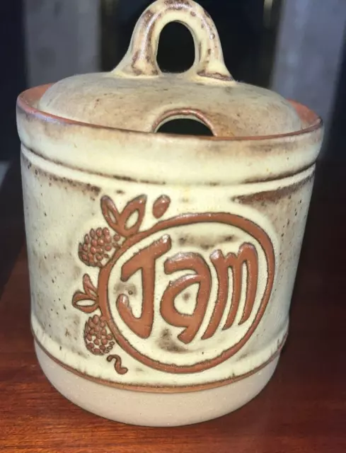 Tremar Pottery Jam Pot