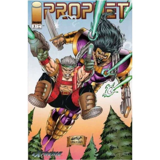 Prophet (1993 series) #2 in Near Mint minus condition. Image comics [w,