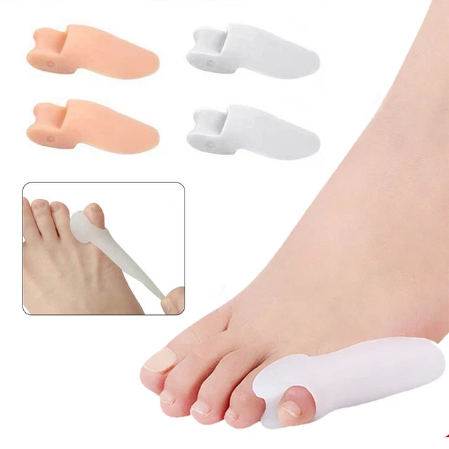 Séparateur D'orteils En Silicone 2 Pièces Correcteur De Gel Oignon Lisseur .
