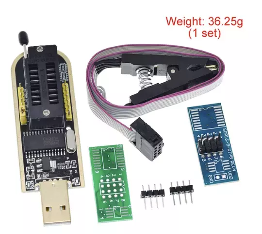 ⭐⭐⭐CH341A/CH341B 24 25 Series EEPROM Flash BIOS USB Programmer Module DIY KIT⭐⭐⭐