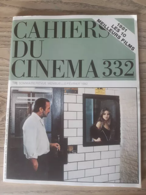 CAHIERS DU CINEMA N°332- 1982 - Wolf Vostell - Cinéma fantastique - Les Monstres